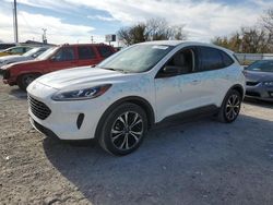 Salvage cars for sale at Oklahoma City, OK auction: 2021 Ford Escape SE