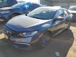 Salvage cars for sale at Colorado Springs, CO auction: 2019 Honda Civic EX