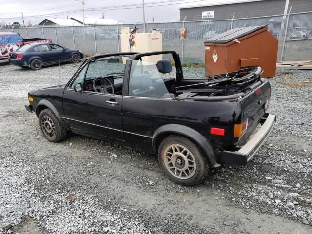 1987 Volkswagen Cabriolet