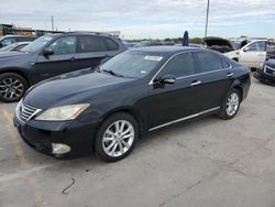 Salvage cars for sale at Grand Prairie, TX auction: 2010 Lexus ES 350