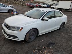 Salvage cars for sale at Center Rutland, VT auction: 2017 Volkswagen Jetta S