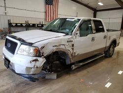 Salvage cars for sale from Copart San Antonio, TX: 2006 Ford F150 Supercrew