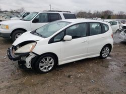 Salvage cars for sale at Louisville, KY auction: 2010 Honda FIT Sport