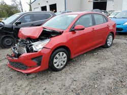 Salvage cars for sale at Savannah, GA auction: 2022 KIA Rio LX