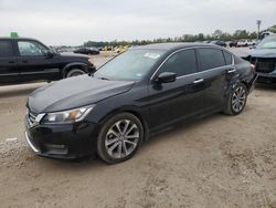 Salvage cars for sale at Houston, TX auction: 2014 Honda Accord Sport