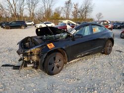 Salvage cars for sale from Copart Cicero, IN: 2022 Tesla Model 3