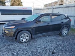 Salvage cars for sale at Albany, NY auction: 2014 Jeep Cherokee Sport