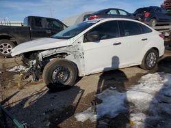 Salvage cars for sale at Wichita, KS auction: 2018 Ford Focus S