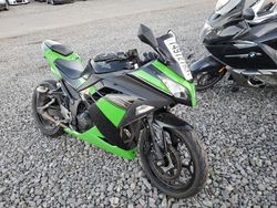 Salvage cars for sale from Copart Reno, NV: 2014 Kawasaki EX300 B