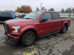 Salvage cars for sale from Copart Woodburn, OR: 2016 Ford F150 Supercrew