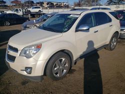 Salvage cars for sale at New Britain, CT auction: 2014 Chevrolet Equinox LTZ