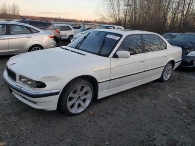 Salvage cars for sale from Copart Arlington, WA: 2001 BMW 740 IL