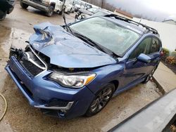 Salvage cars for sale at Louisville, KY auction: 2015 Subaru Impreza Sport
