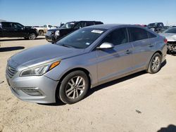 Salvage cars for sale from Copart Amarillo, TX: 2015 Hyundai Sonata SE