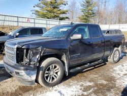 Salvage cars for sale from Copart Davison, MI: 2015 Chevrolet Silverado K1500 LT