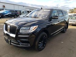 Salvage cars for sale at New Britain, CT auction: 2020 Lincoln Navigator L Reserve