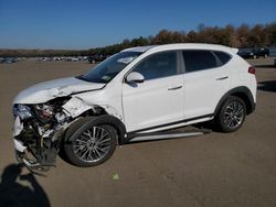 Salvage cars for sale from Copart Brookhaven, NY: 2020 Hyundai Tucson Limited