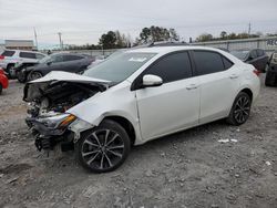 Salvage cars for sale from Copart Montgomery, AL: 2017 Toyota Corolla L