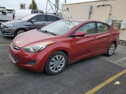 Salvage cars for sale at Vallejo, CA auction: 2013 Hyundai Elantra GLS