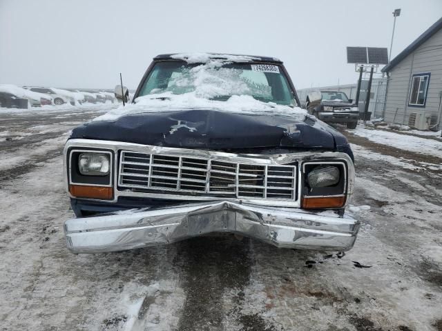 1987 Dodge D-SERIES D150