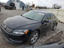 Vehiculos salvage en venta de Copart Wichita, KS: 2013 Volkswagen Passat SE