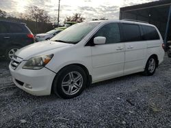 Salvage cars for sale at Cartersville, GA auction: 2007 Honda Odyssey Touring