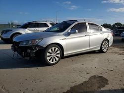 Honda salvage cars for sale: 2013 Honda Accord EXL