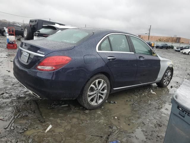 2018 Mercedes-Benz C 300 4matic