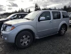 Nissan salvage cars for sale: 2011 Nissan Pathfinder S