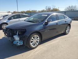 Salvage cars for sale at auction: 2018 Chevrolet Malibu LT