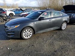 Salvage cars for sale at Arlington, WA auction: 2016 KIA Optima LX