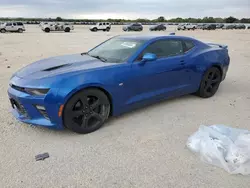 Salvage cars for sale at San Antonio, TX auction: 2018 Chevrolet Camaro SS