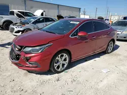 Chevrolet Vehiculos salvage en venta: 2017 Chevrolet Cruze Premier