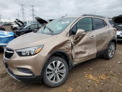 Salvage cars for sale at Elgin, IL auction: 2019 Buick Encore Preferred