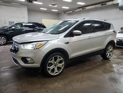 Ford Escape salvage cars for sale: 2017 Ford Escape Titanium