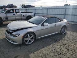 Salvage cars for sale at Martinez, CA auction: 2010 BMW 650 I