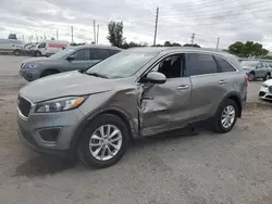 Salvage SUVs for sale at auction: 2016 KIA Sorento LX