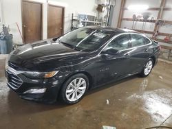 Salvage cars for sale at Pekin, IL auction: 2022 Chevrolet Malibu LT