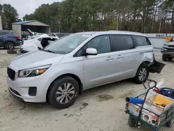 Carros salvage a la venta en subasta: 2018 KIA Sedona LX