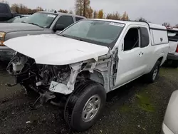 Salvage cars for sale from Copart Woodburn, OR: 2022 Nissan Frontier S