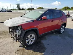 Jeep Compass Latitude salvage cars for sale: 2018 Jeep Compass Latitude