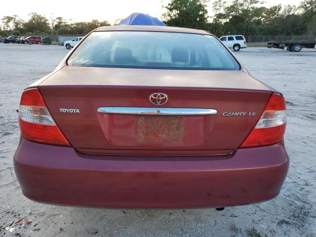 2002 Toyota Camry LE