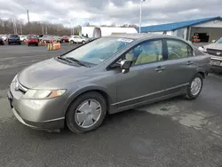 Honda salvage cars for sale: 2008 Honda Civic Hybrid