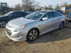 Hyundai salvage cars for sale: 2012 Hyundai Sonata Hybrid