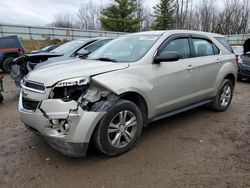 Salvage cars for sale at Davison, MI auction: 2014 Chevrolet Equinox LS