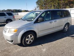 Salvage cars for sale at Dunn, NC auction: 2009 Dodge Grand Caravan SE