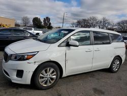 KIA salvage cars for sale: 2018 KIA Sedona LX