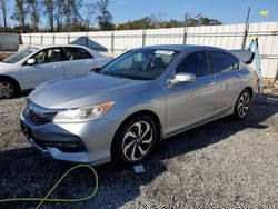 Salvage cars for sale at Spartanburg, SC auction: 2017 Honda Accord EXL