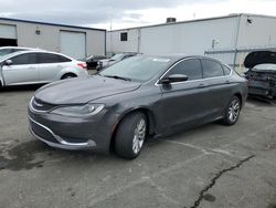 Chrysler 200 salvage cars for sale: 2015 Chrysler 200 Limited