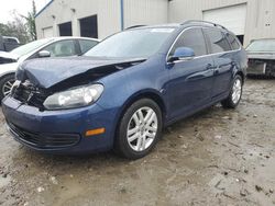 Volkswagen salvage cars for sale: 2011 Volkswagen Jetta TDI